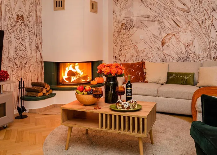 Warm & Cosy 2-Store 3-Br House With Fireplace, Living Room, Garden, Terrace, Balcony & Parking 30 Minutes From Warsaw Centre
